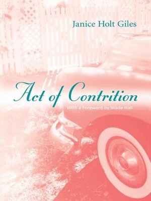 cover image of Act of Contrition